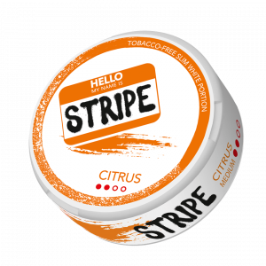 STRIPE medium citrus