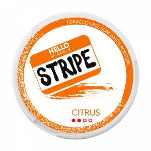 STRIPE medium citrus