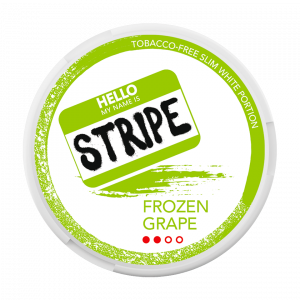 STRIPE medium frozen grape