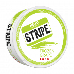 STRIPE medium frozen grape