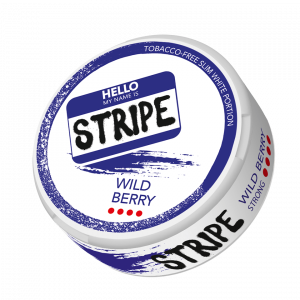 STRIPE strong wild berry