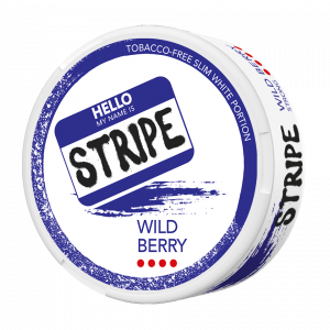 STRIPE strong wild berry