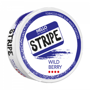 STRIPE strong wild berry