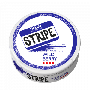 STRIPE strong wild berry