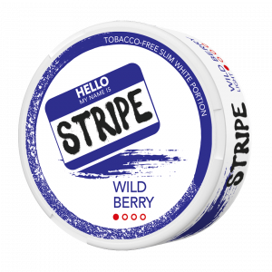 STRIPE light wild berry