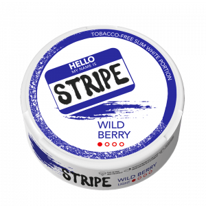 STRIPE light wild berry