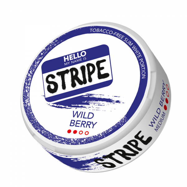 STRIPE medium wild berry