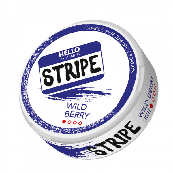 STRIPE light wild berry