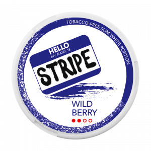 STRIPE medium wild berry